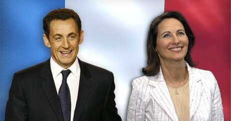 Nicolas Sarkozy et Ségolène Royal